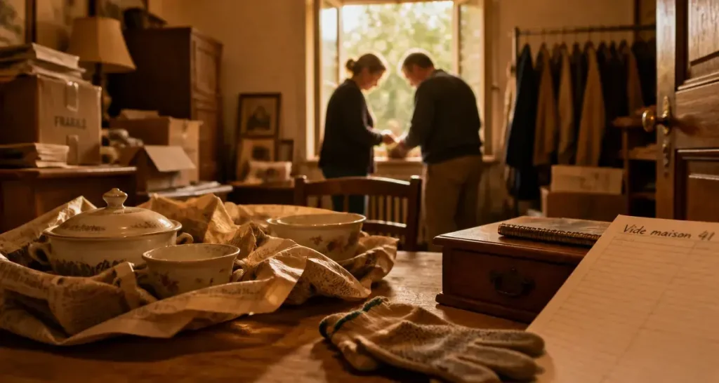 Vide maison 41 : tri et débarras d’objets dans une maison du Loir-et-Cher