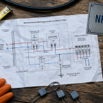 schéma branchement avant compteur linky avec outils et norme nf c 14-100