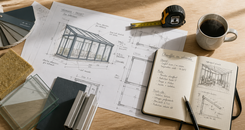 comment chauffer une veranda vue plans et matériaux
