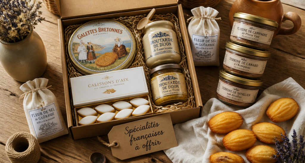 spécialités françaises à offrir coffret gourmand