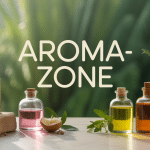aroma-zone flacons huiles ingredients naturels design moderne