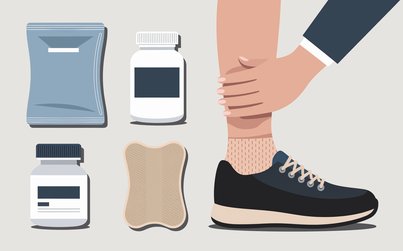 Traitement douleur pied nerf sural solutions illustrées