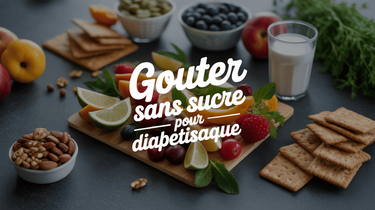 assortiment sain gouter sans sucre pour diabetique