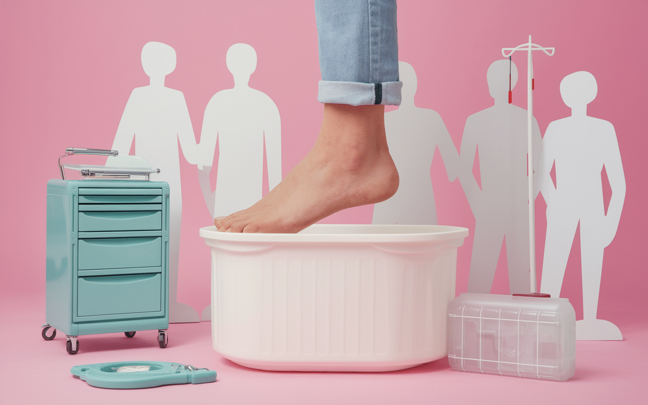 Pied de charcot immobilisation traitement médical