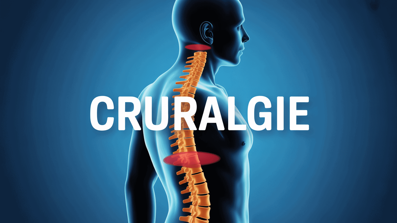 Cruralgie mouvements à éviter illustration nerf crural zones sensibles