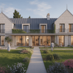 maison de repos moderne jardin serenite depression