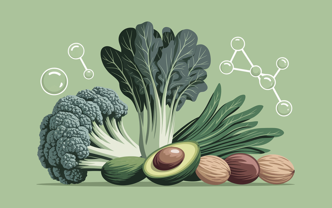 glutathione and aliments sources synergies nutrition