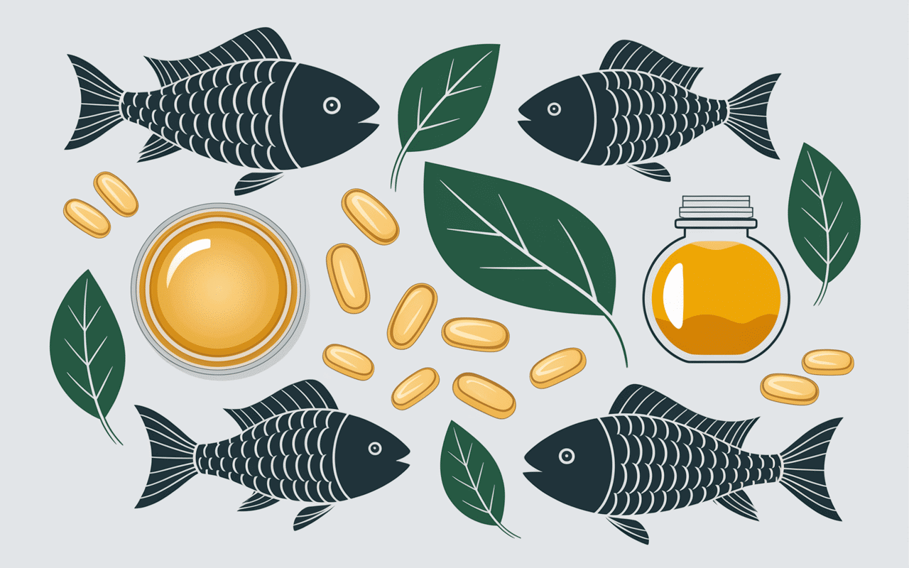Oméga-3 gélules danger et apport nutritionnel illustration