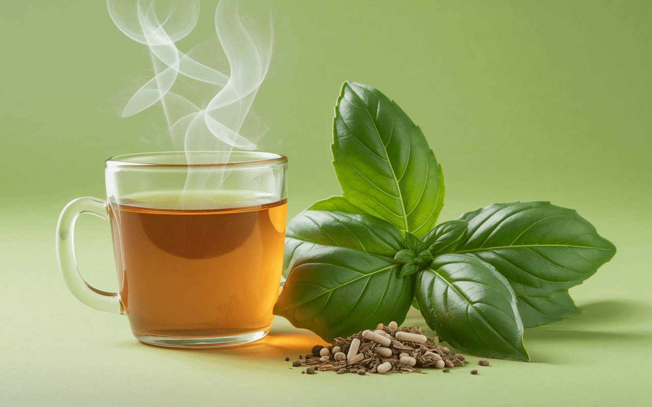 Tisane gélules feuilles de tulsi tulsi bien-être