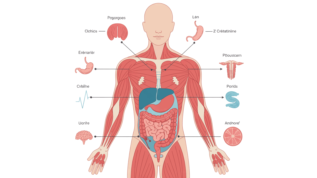 créatinine basse cycle muscles reins