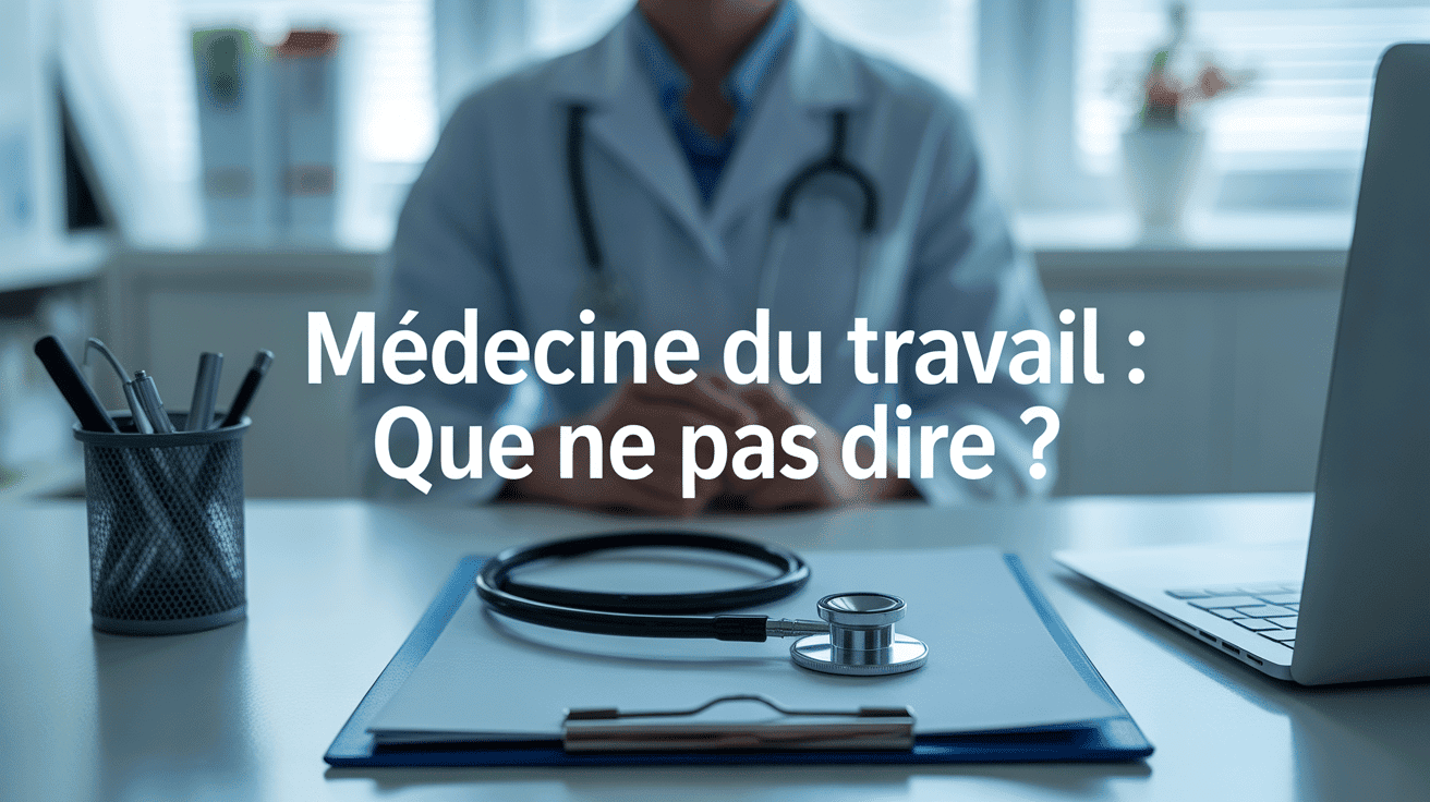 médecine du travail ce qu'il ne faut pas dire stéthoscope et dossiers