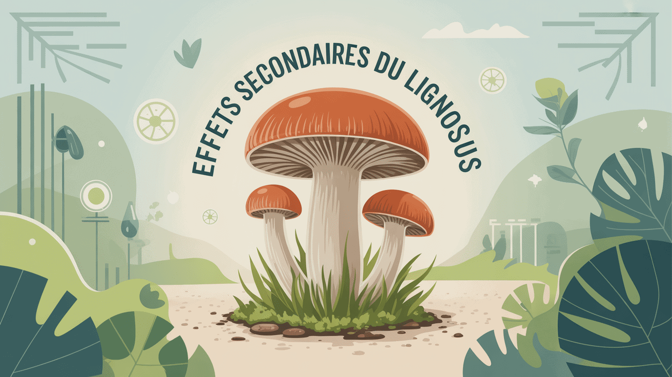 Lignosus effets secondaires visuel champignon santé