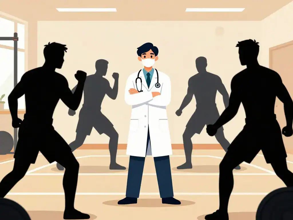 scene medecin federal ksw athletes combat