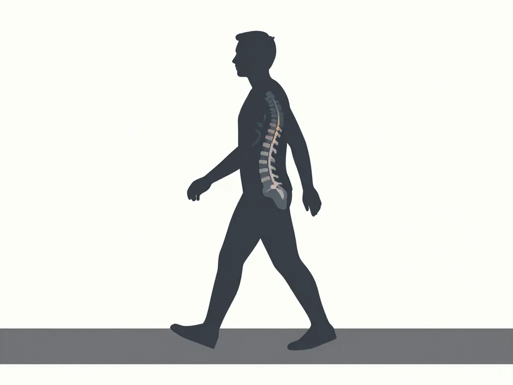peut-on marcher avec un tassement de vertèbre schéma marche sécurisée sur terrain plat