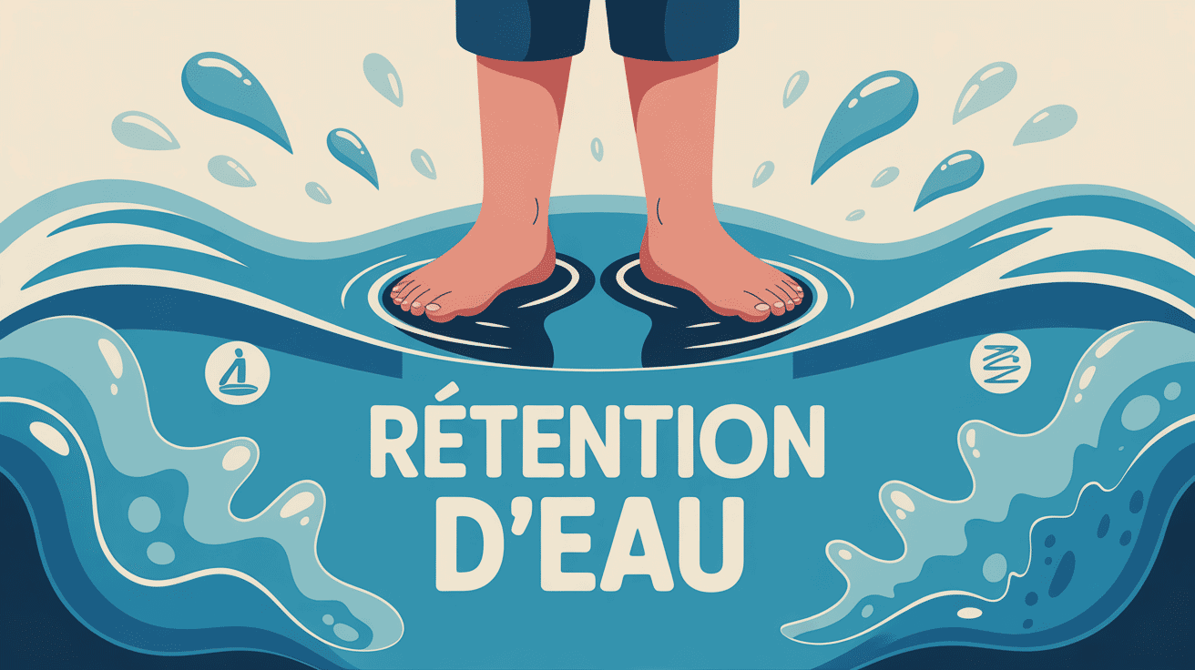 retention d eau medicament efficace jambes et pieds gonfles