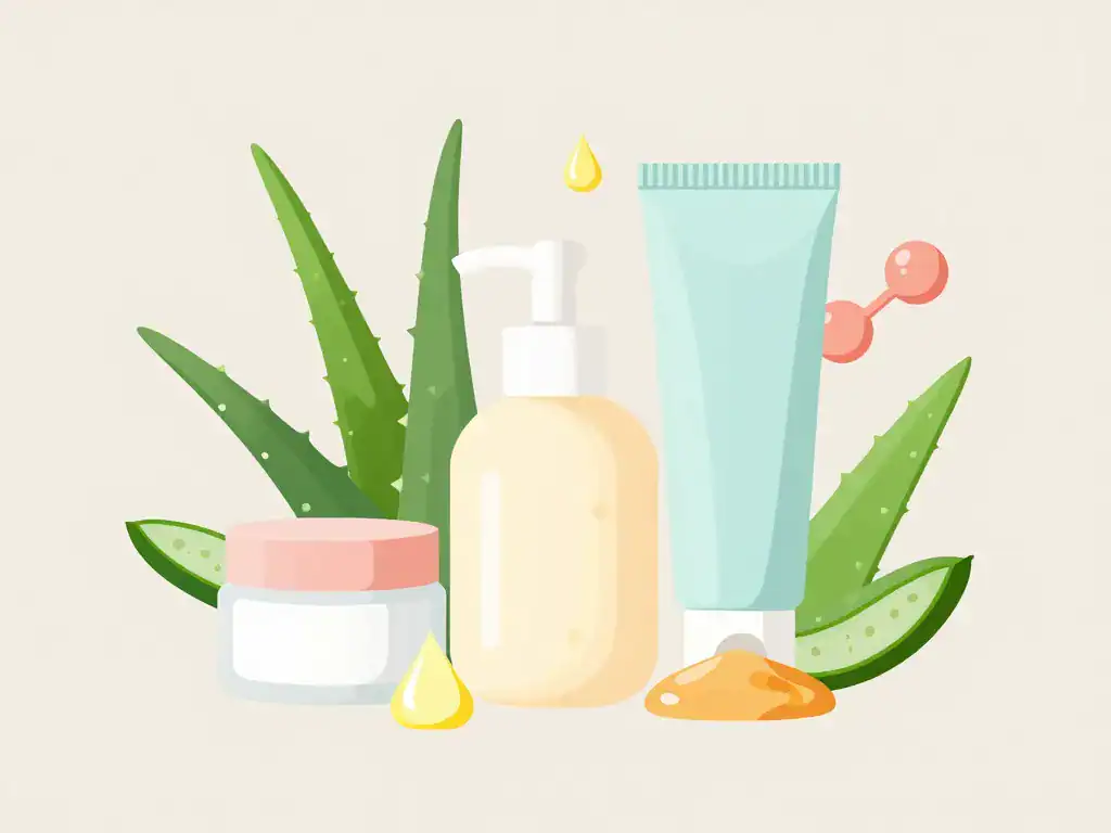 scene produits creme coup de soleil aloe vera ceramides