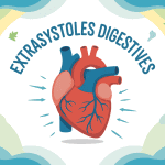illustration extrasystoles dues a l'estomac cœur et digestion