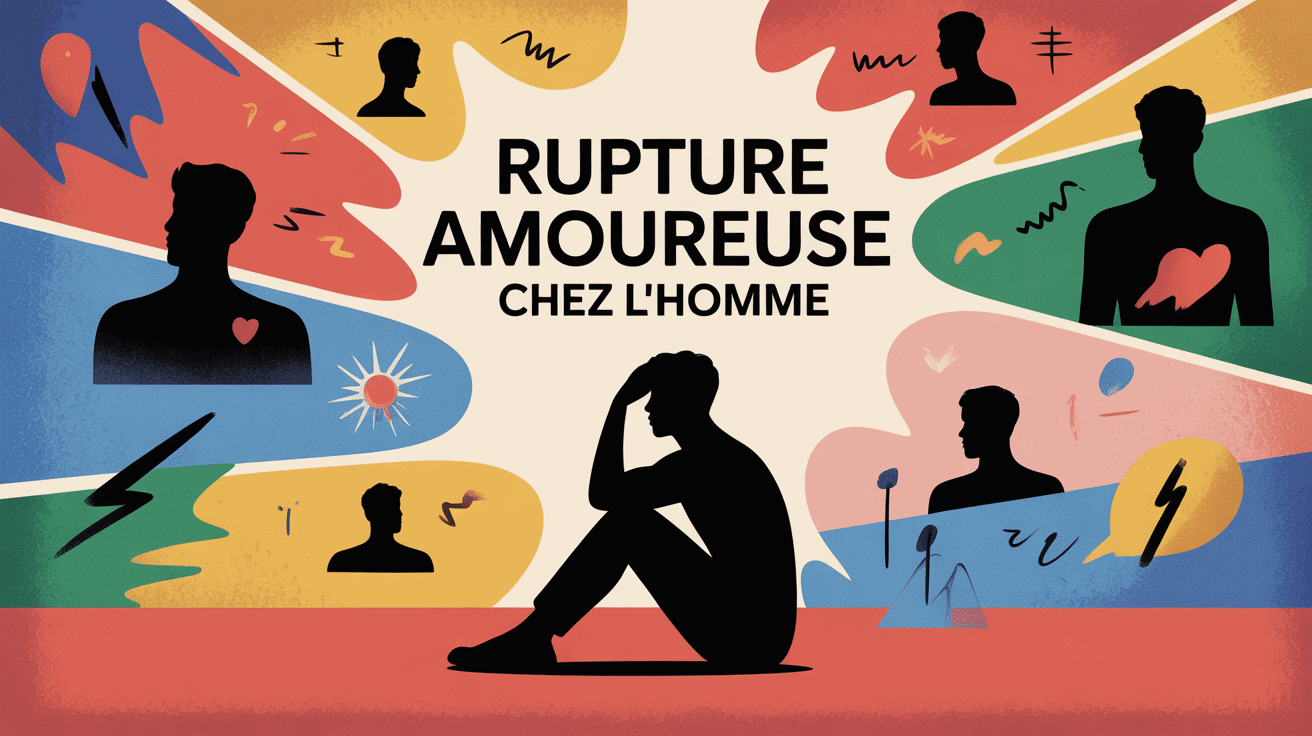 les phases de la rupture chez l'homme image conceptuelle