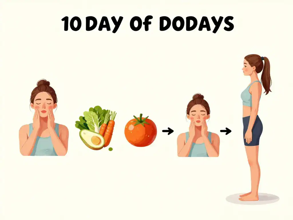 Étapes pour perdre son double menton en 10 jours