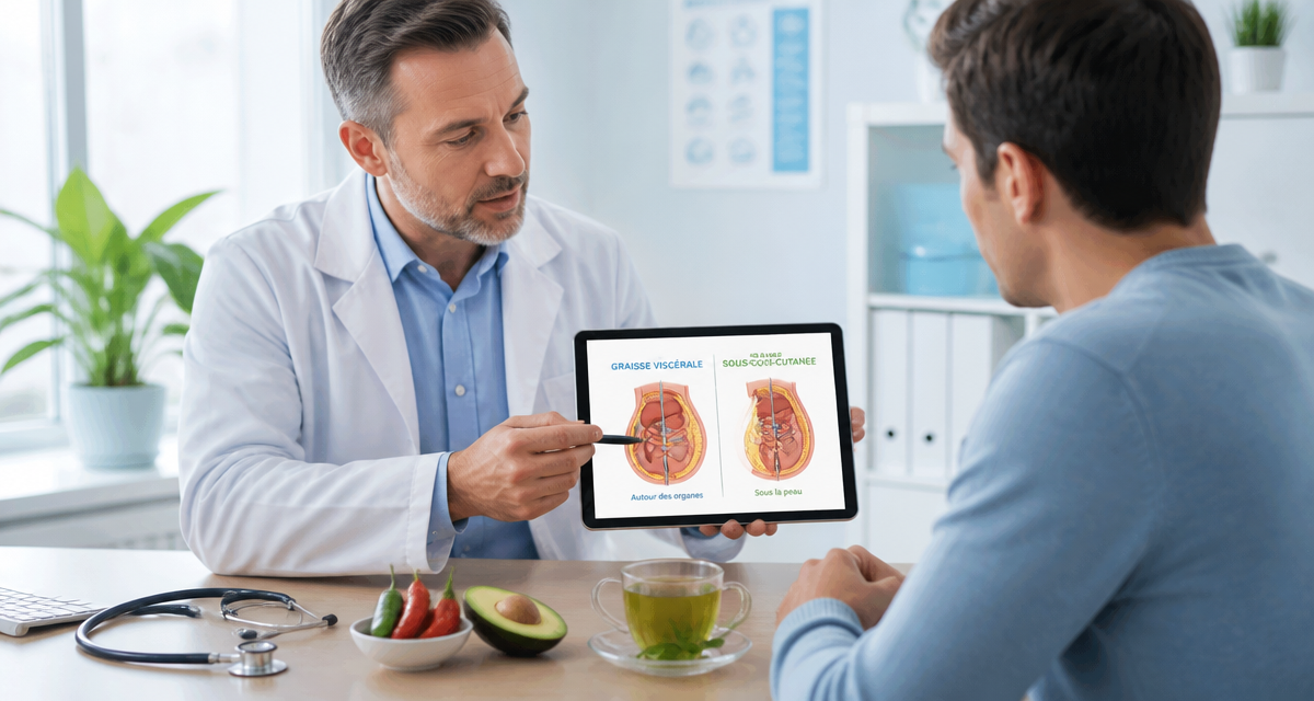 Bruler les graisses ventre médecin schéma
