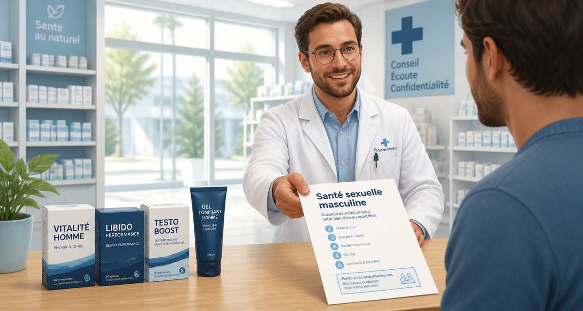 stimulant puissant pour homme en pharmacie sur comptoir