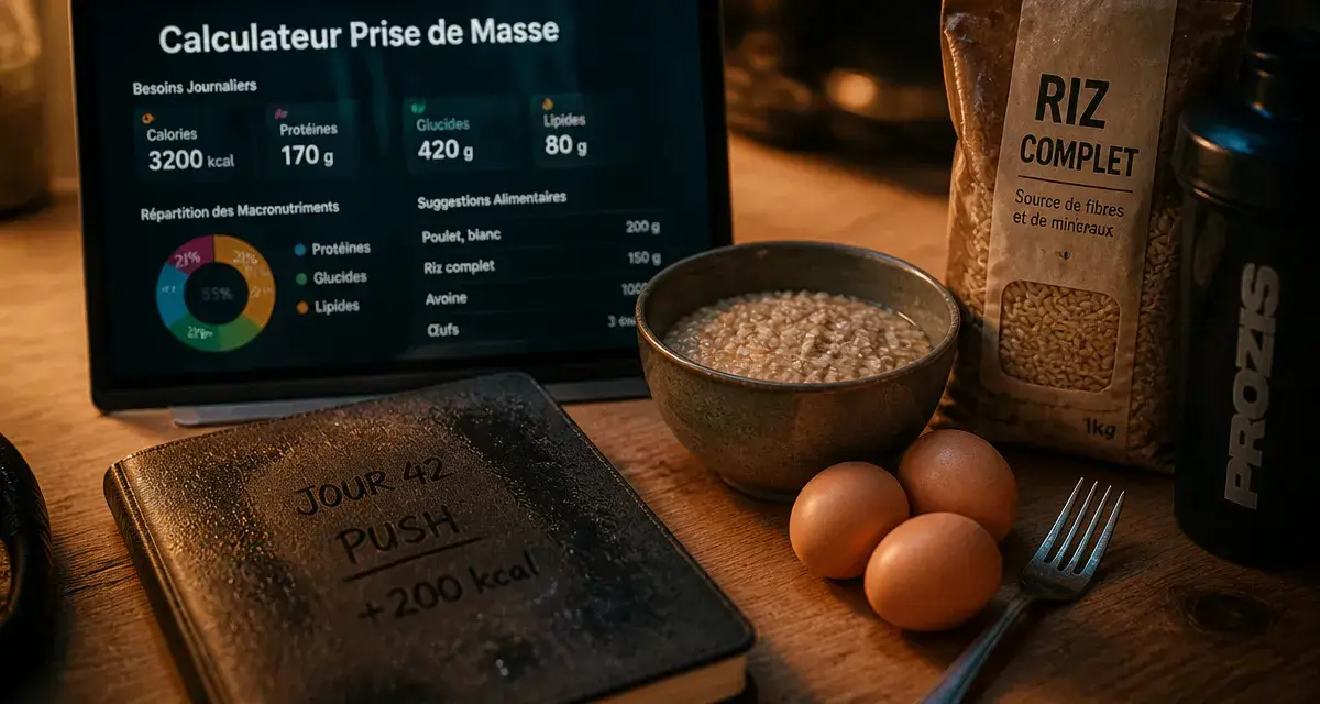 Prise de masse musculaire : aliments 1,6 g/kg pour réussir