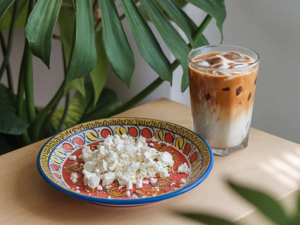 Cheese and Coffee Pairings You'd Never Think to Try 11 11. Feta Cheese with Iced Coffee