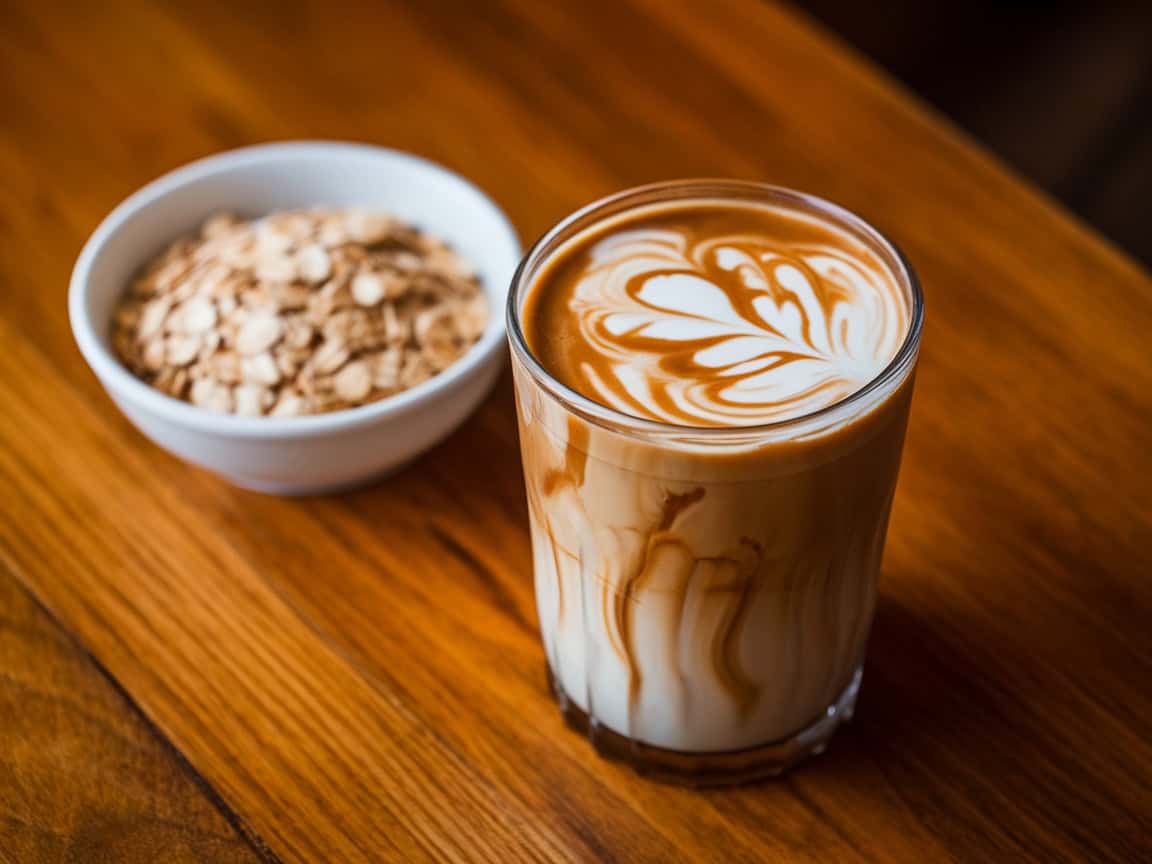 Cold Brew Ideas to Power Your Morning 10 10. Oat Milk Cold Brew Latte