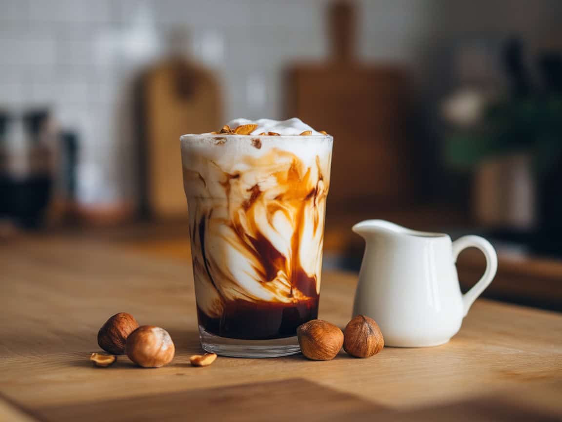Build Your Best Brew with These 15 Cold Brew Coffee Ideas 8 8. Nutty Hazelnut Cream Cold Brew