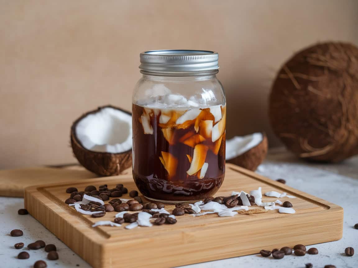 Flavor Your Brew with These 15 Creative Cold Brew Infusions 9 9. Infuse with Coconut Flakes