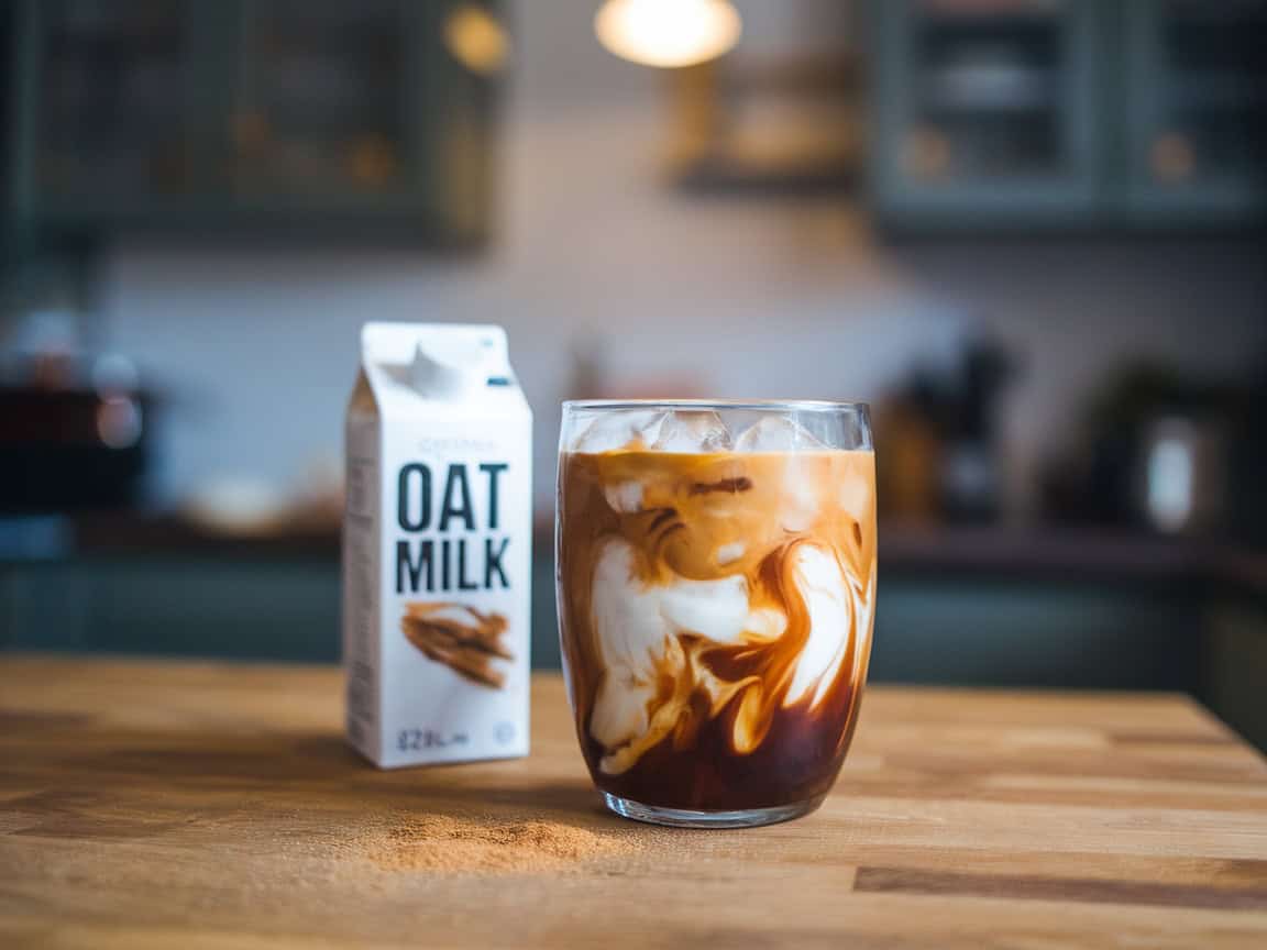 Easy and Tasty 15 Cold Brew Coffee Drinks for First-Timers 11 11. Oat Milk Cold Brew