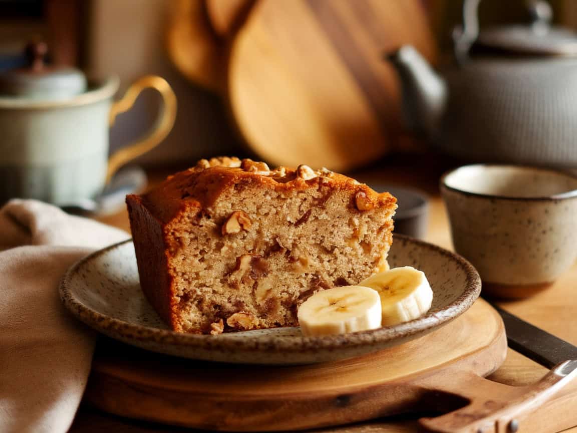 Sweeten Your Afternoon Coffee Break with These 15 Delicious Cakes 15 15. Banana Bread Cake with Nuts