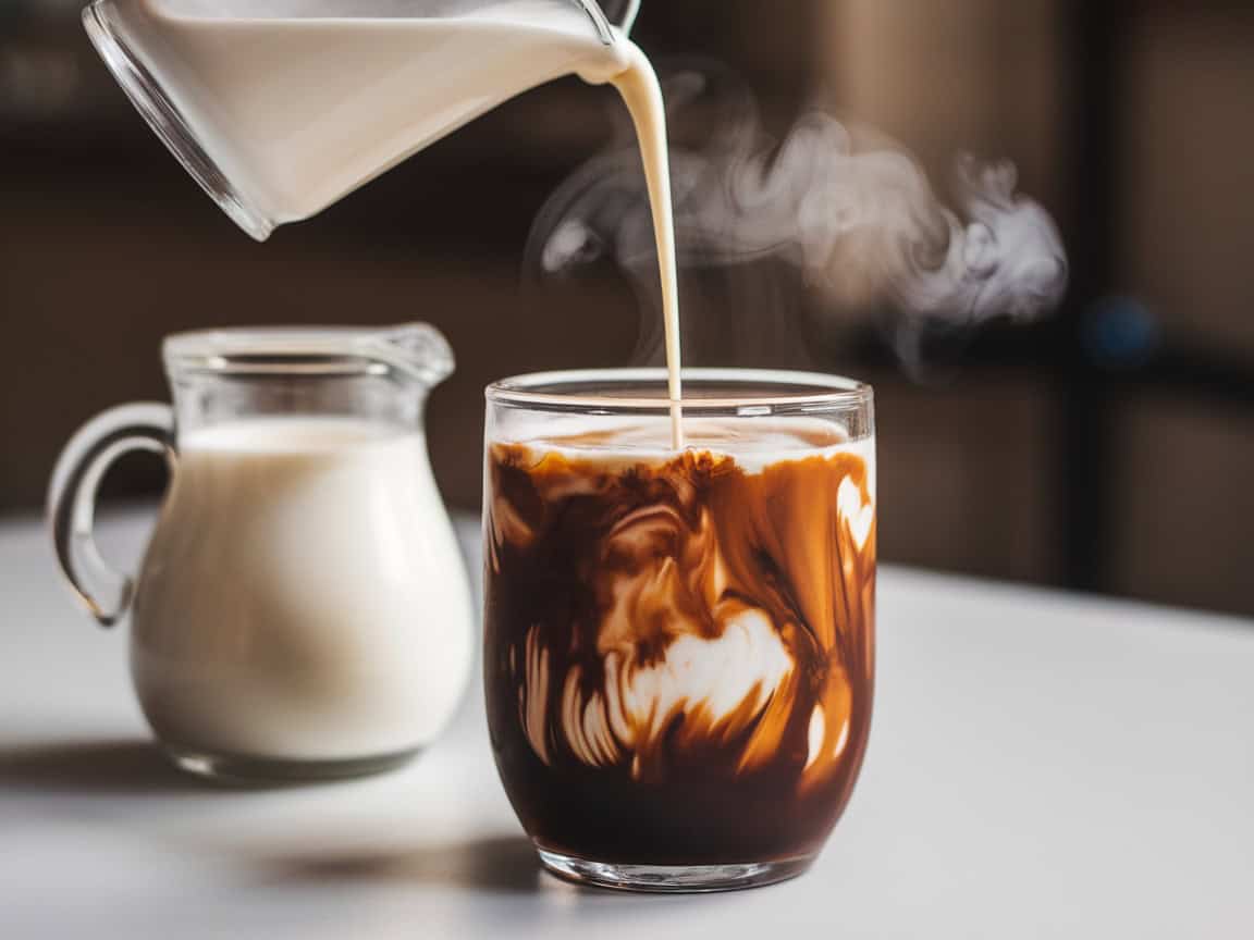 Sweeten Up or Keep It Simple with These 15 Cold Brew Recipes 3 3. Cold Brew with a Splash of Almond Milk