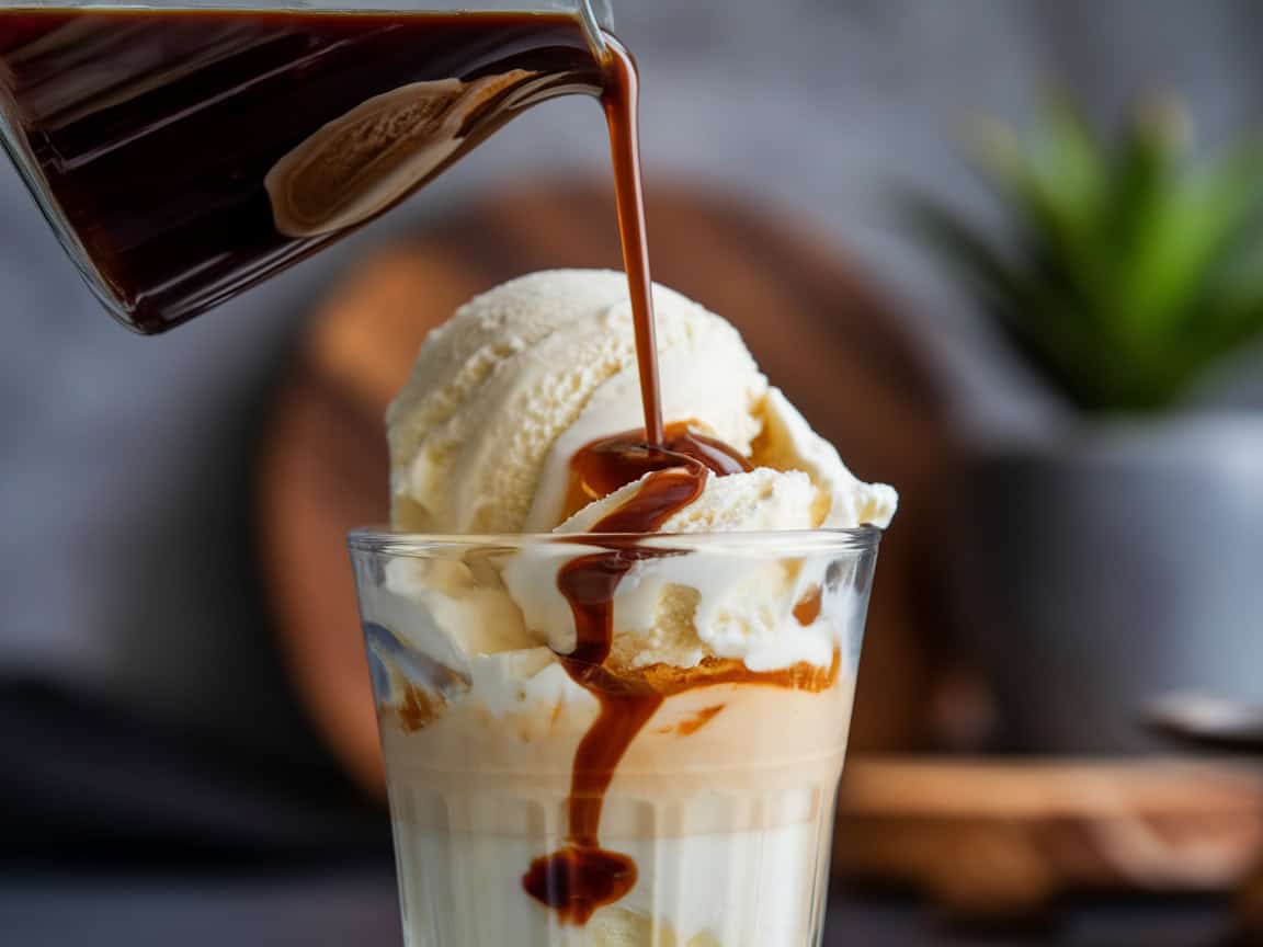 Treat Yourself with These 14 Cold Brew Coffee Ice Cream Recipes 2 2. Cold Brew Affogato Delight