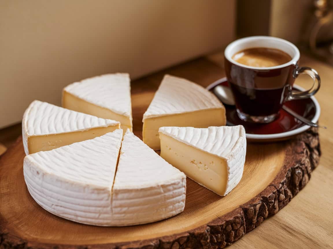 Cheese and Coffee Pairings You'd Never Think to Try 1 1. Creamy Brie Paired with Rich Espresso