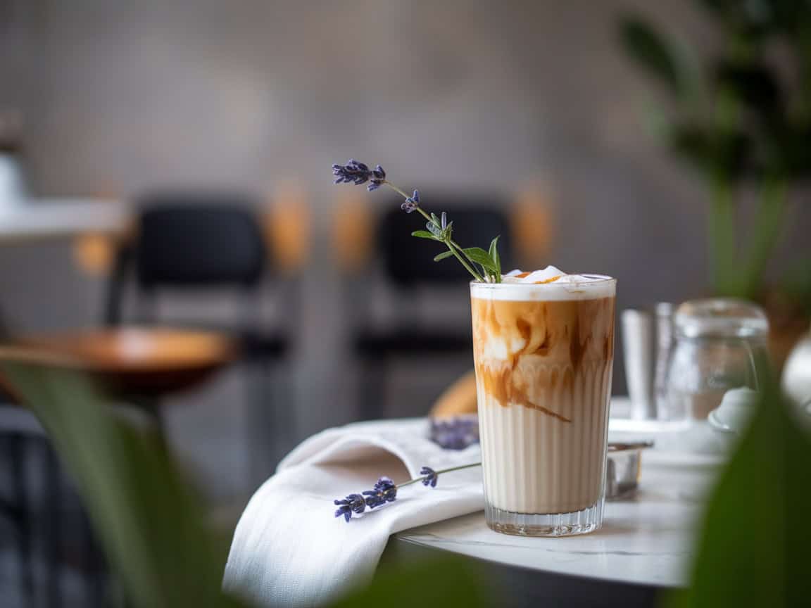 Creative Cold Brew Ideas to Impress Your Guests 9 9. Lavender Honey Cold Brew