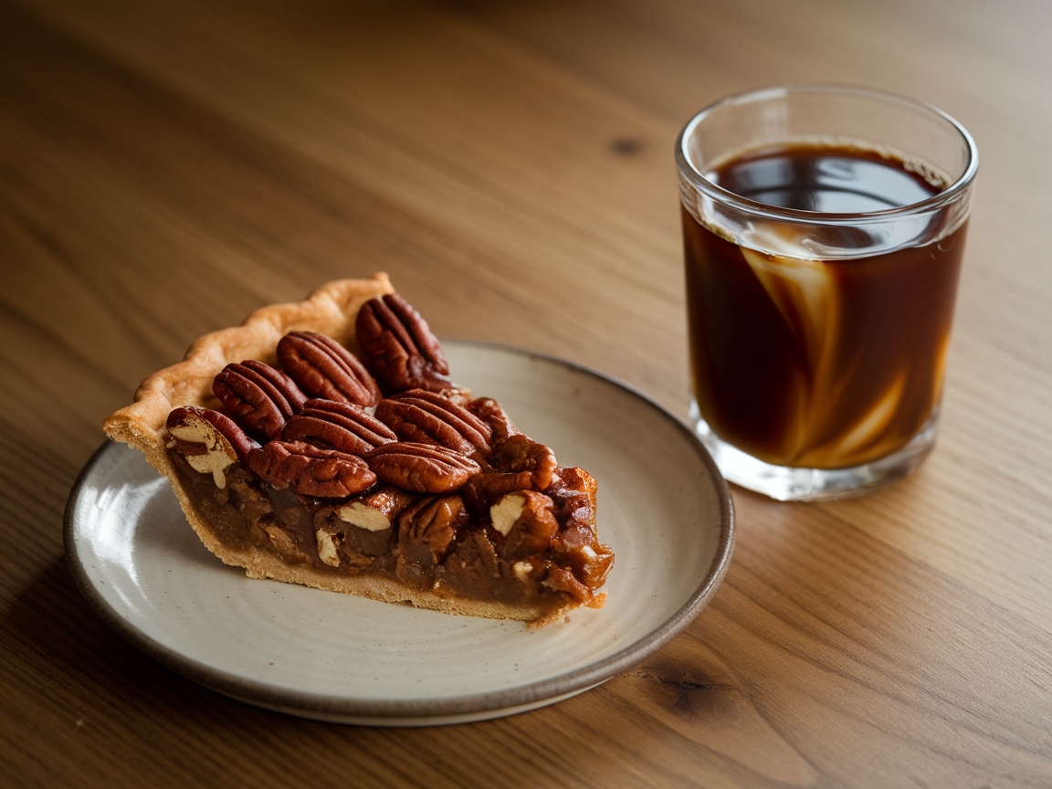 Sweet Treats That Were Made for Cold Brew 13 13. Pecan Pie Perfection