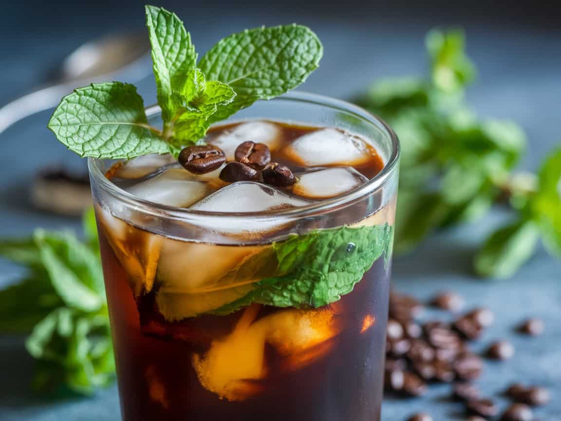 Brew It Your Way with These 15 Cold Brew Coffee Variations 9 9. Mint Infused Cold Brew