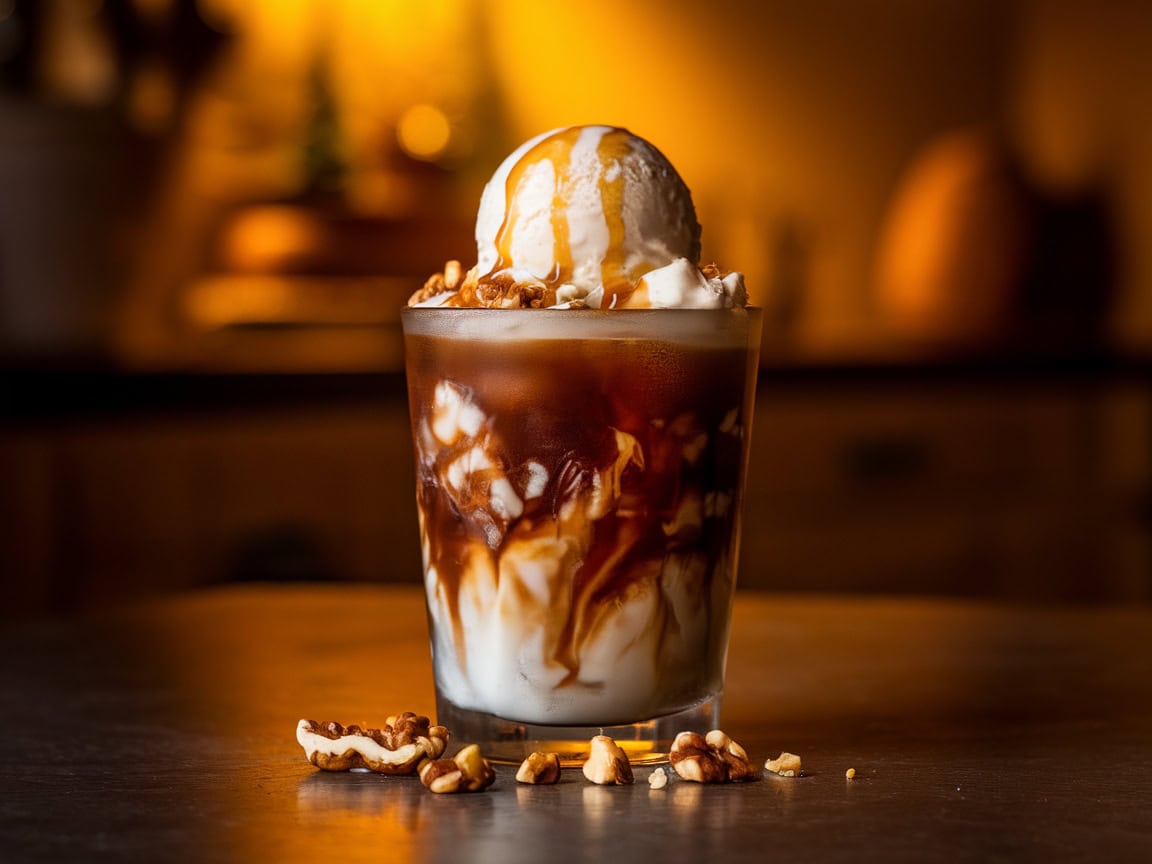 Make Summer Delicious with These 15 Cold Brew Coffee Float Ideas 13 13. Maple Vanilla Cold Brew Float