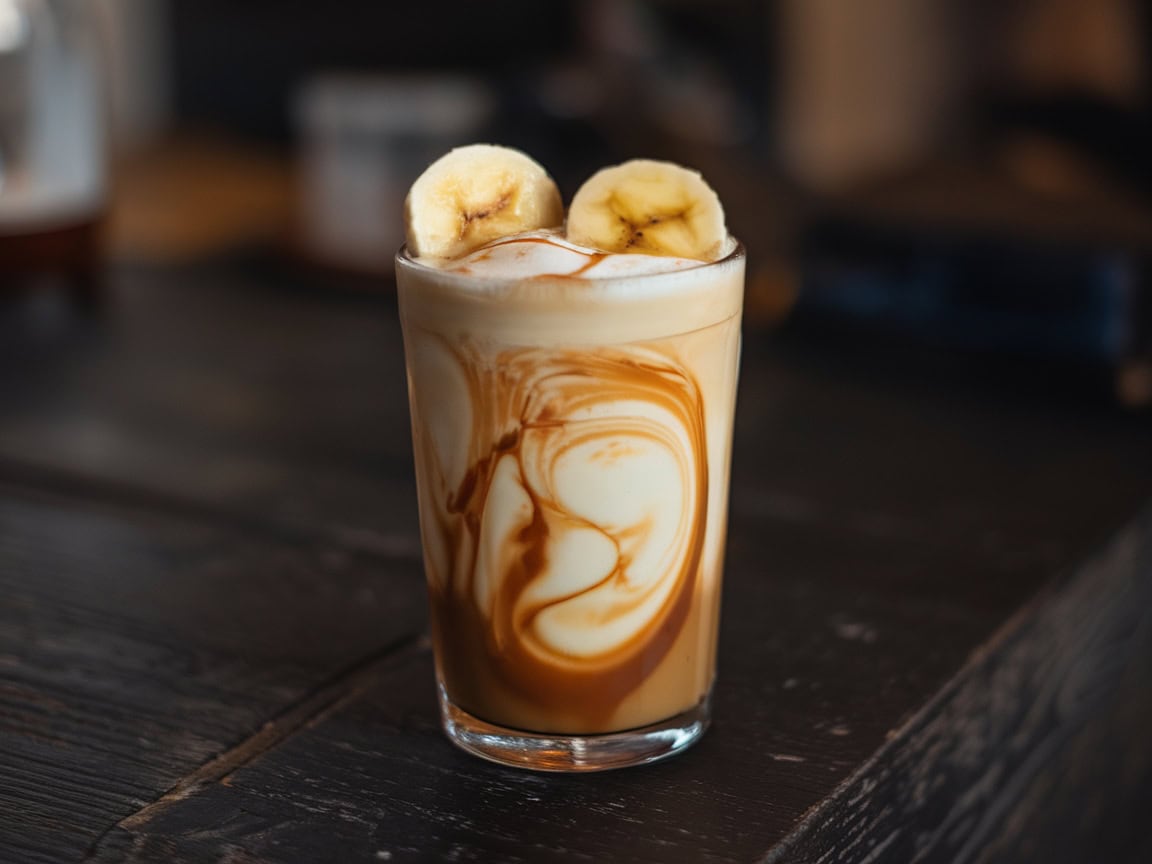 Coffee Meets Confection in These 15 Cold Brew Dessert Drinks 15 15. Bananas Foster Iced Brew