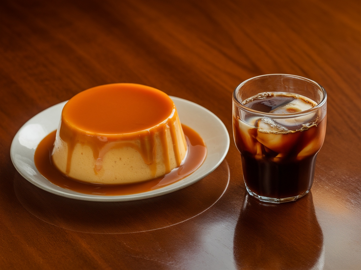 Sweet Treats That Were Made for Cold Brew 11 11. Caramel Drizzled Flan