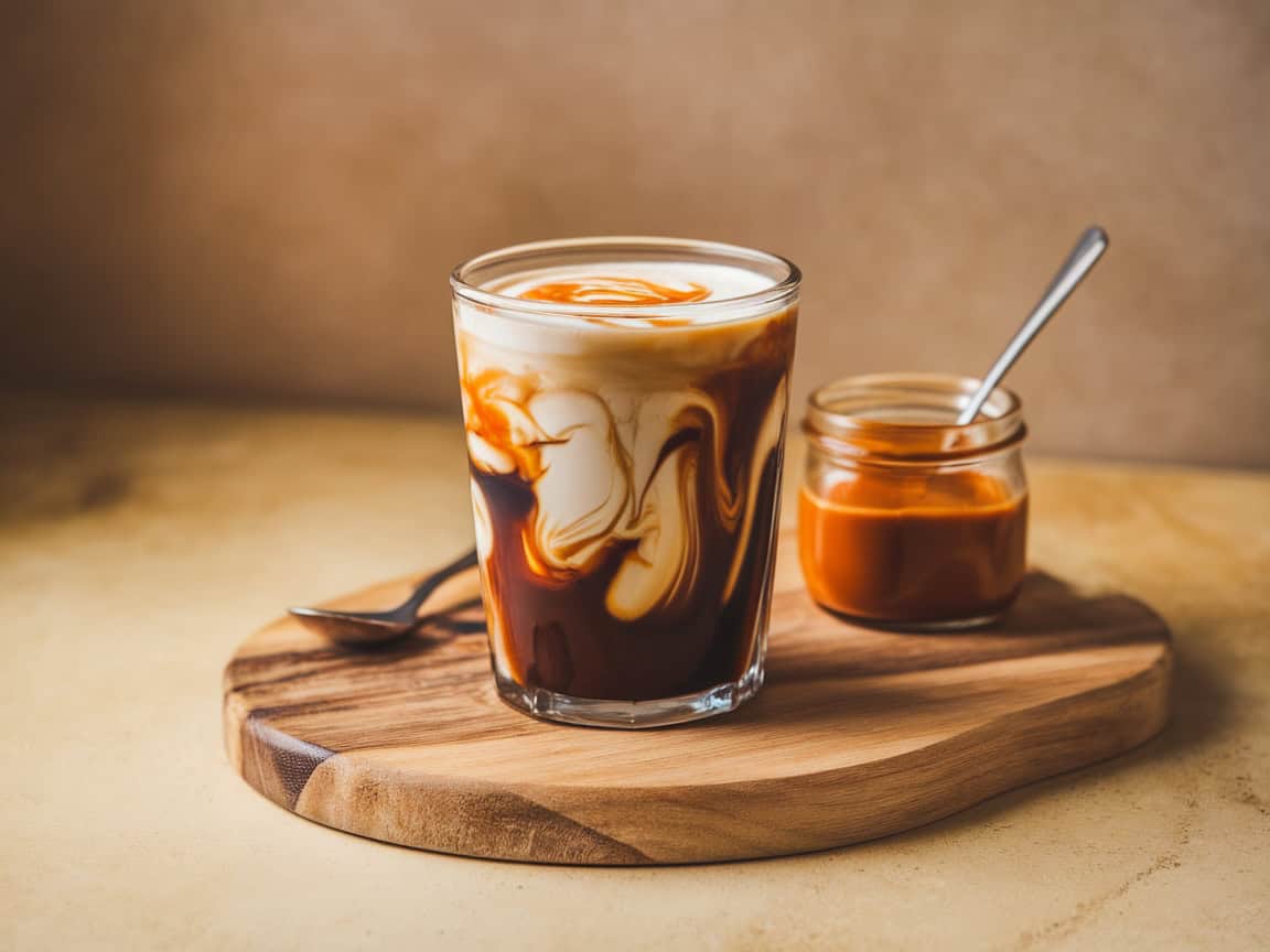 Brew It Your Way with These 15 Cold Brew Coffee Variations 4 4. Caramel Swirl Cold Brew