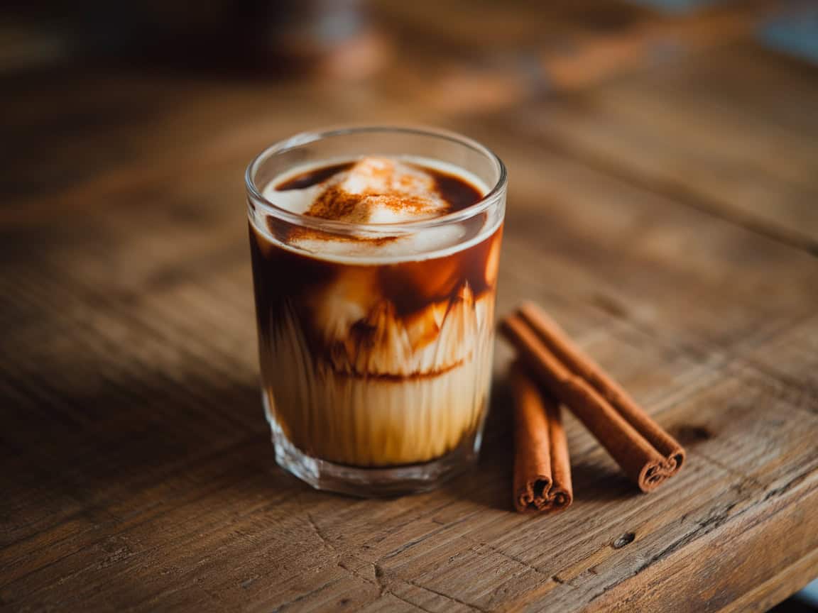 Build Your Best Brew with These 15 Cold Brew Coffee Ideas 4 4. Warm Spiced Cinnamon Cold Brew