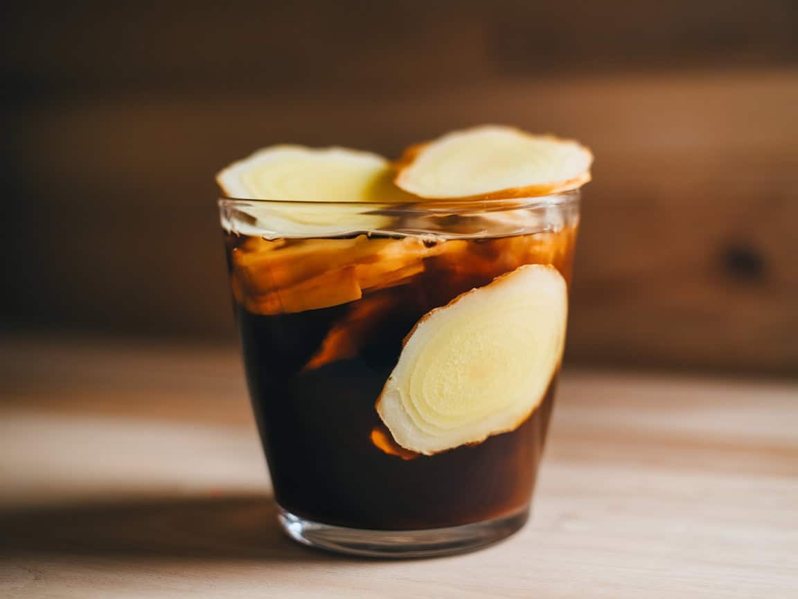 Upgrade Your Sip with These 15 Cold Brew Coffee Enhancers 12 12. Zesty Ginger Cold Brew