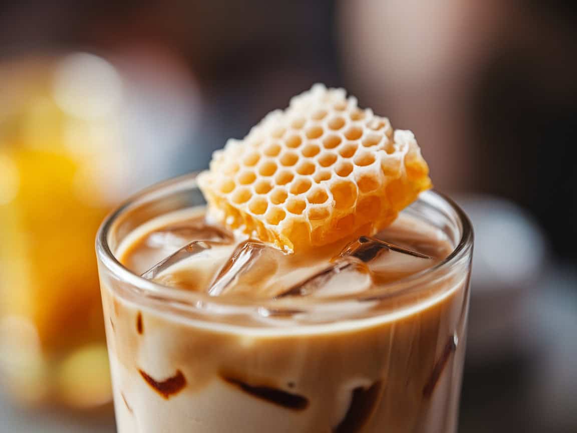 Add a Twist to Your Cold Brew with These 15 Tasty Toppings 8 8. Honeycomb Accent