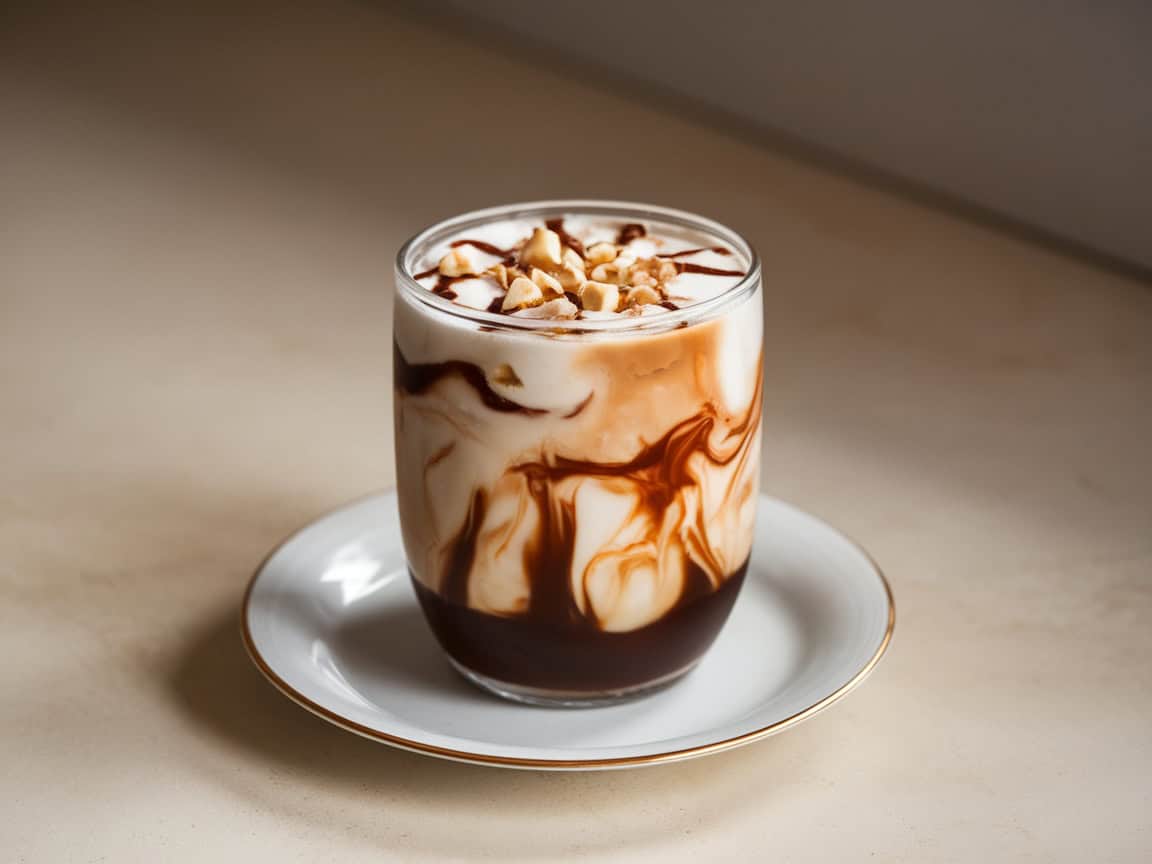 Satisfy Your Coffee Cravings with These 15 Cold Brew Combinations 15 15. Hazelnut Chocolate Indulgence