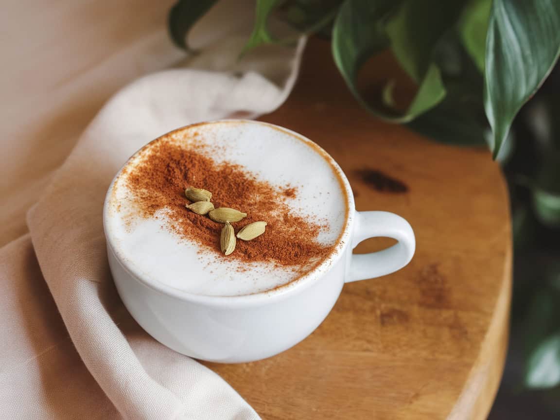Vegan Lattes Get a Makeover: 15 Coffee Trends to Try Right Now 9 9. Spice It Up: Chai and Cinnamon Vegan Lattes