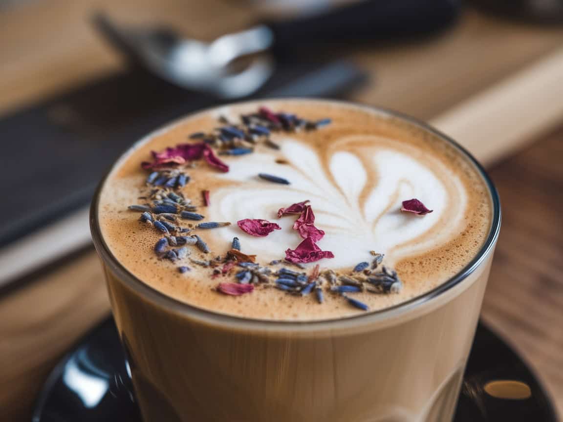 Vegan Lattes Get a Makeover: 15 Coffee Trends to Try Right Now 6 6. Flavor Infusions: Lavender and Rose Vegan Lattes