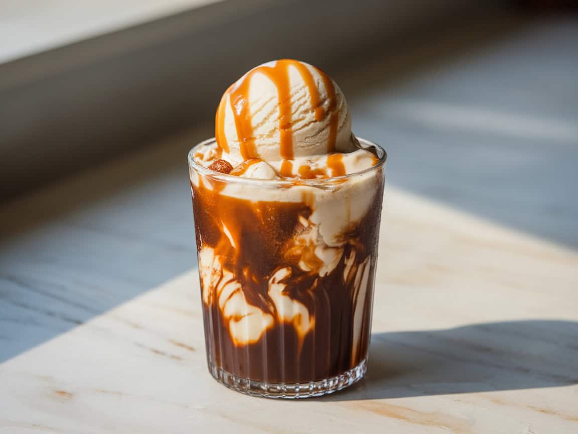 Make Summer Delicious with These 15 Cold Brew Coffee Float Ideas 3 3. Salted Caramel Cold Brew Float