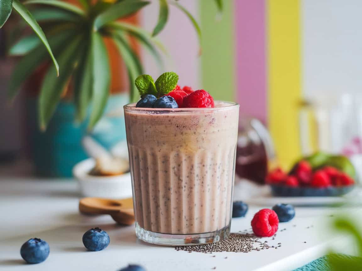 Energize and Refresh with These 15 Cold Brew Smoothie Recipes 4 4. Berry Boost Cold Brew Smoothie